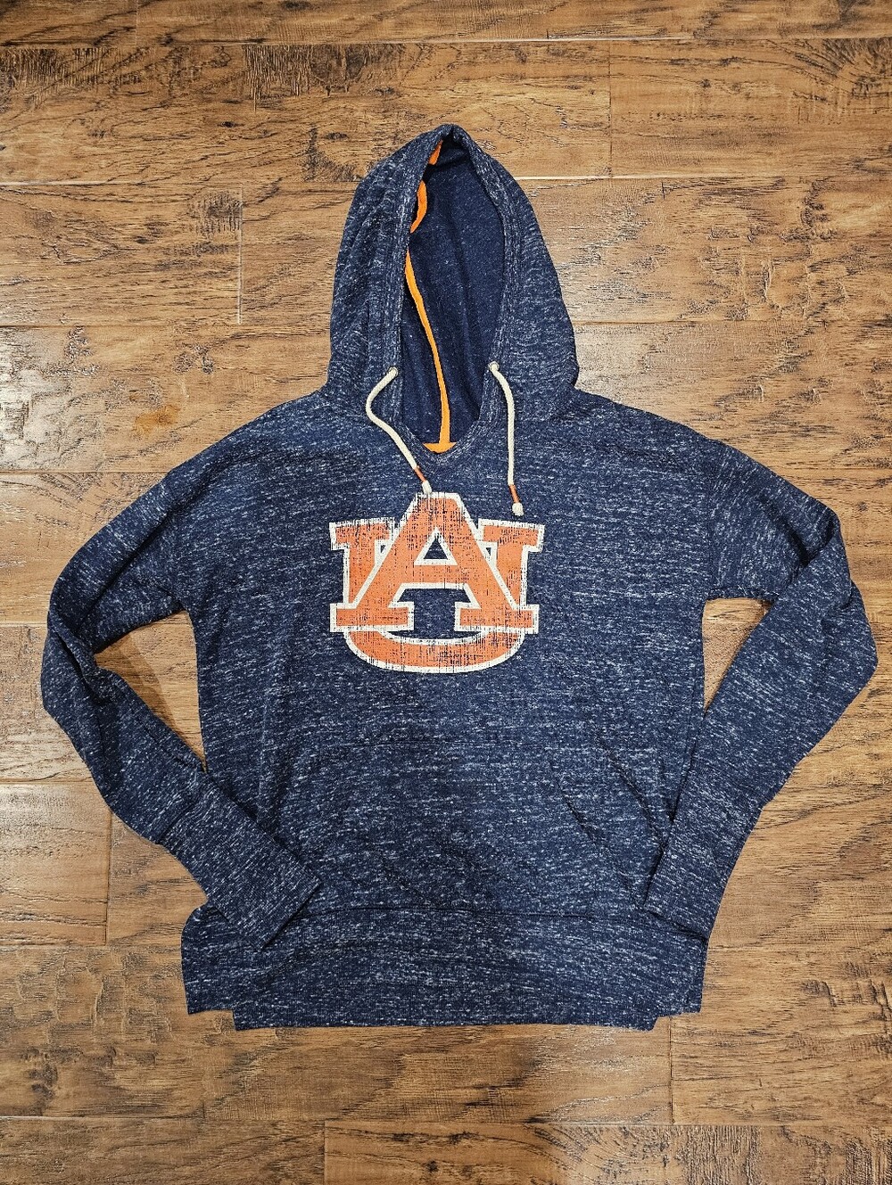 Auburn University hoodie with orange 'AU' logo, size S #auburn #collegiate